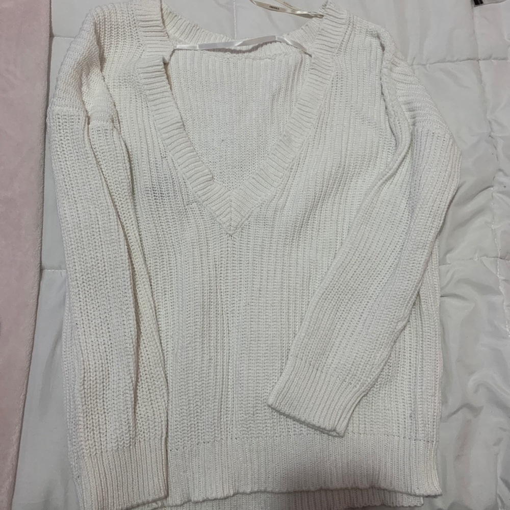 White sweater